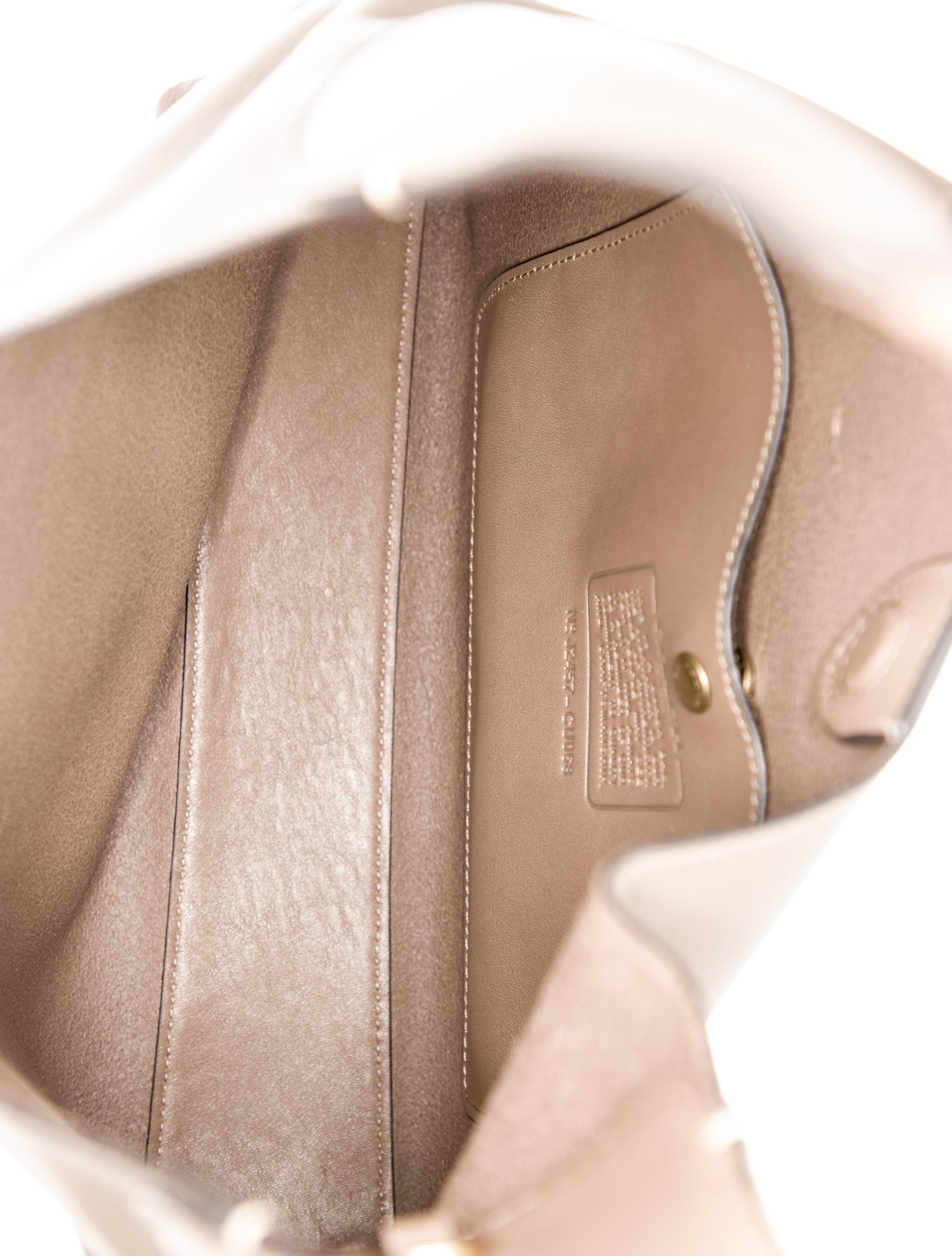 Coach Leather Shoulder Bag